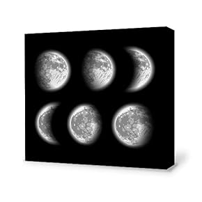 for Living Room Bedroom Home Artwork Paintings Charming Moon