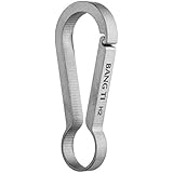 BANG TI Titanium Quick Release Keychain Belt Loop Hook (H2 2.32")