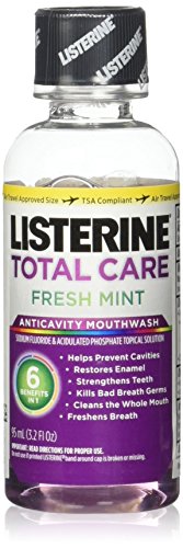 Listerine Total Care Fresh Mint 3.2 Oz (3 Pack) (Best Fluoride Mouthwash Uk)