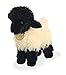 Aurora® Adorable Miyoni® Tots Suffolk Lamb Stuffed Animal - Lifelike Detail - Cherished Companionship - White 8.5 Inches