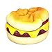 PURAMI Eric Jumbo Slow Rising Banana Hamburger Squishy Squeeze Toy for Collection Birthday Gift,Decorative Props
