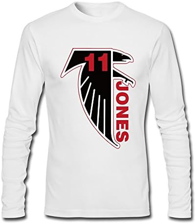 #11 Julio Jones Air Julio T-shirt XS White For Men 100% Cotton