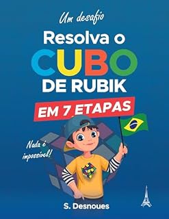 Livro Resolva o cubo de Rubik em 7 etapas