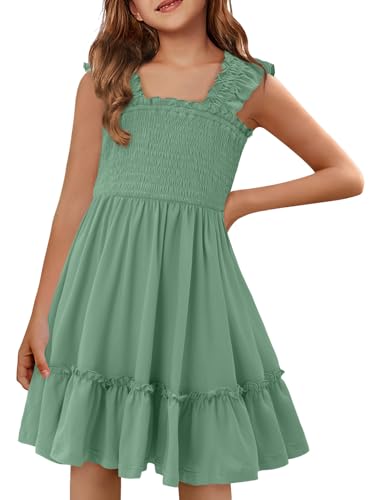 Yoklass Square Neck Smocked Dress 12-13 Years