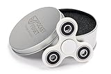 Fidget Spinner - Triune Spinner by Pocket Fidget - HIGH SPEED Si3N4 Ceramic Bearing, Fast EDC Fidget Toy for Increased Focus, Stress Relief, ADHD, Autism, and Anxiety.