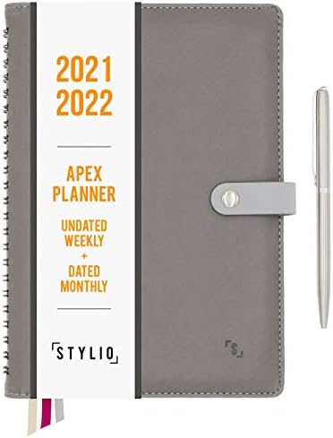 STYLIO Apex Planner 2021 2022 Undated Weekly