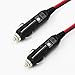 KUNCAN 4FT 12-24V Double Male to Male Cigarette Lighter Plug Extension Cable, with LED Lights, 16 AWG Heavy Duty Cable, Power Charger Cord, Fuse 10A