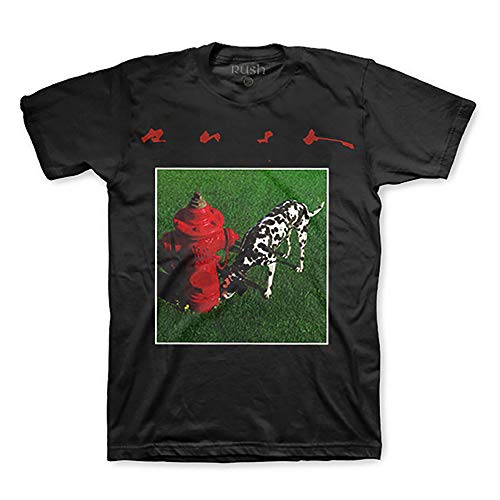 Rush Signals Album Cover Black T-Shirt (2XL)
