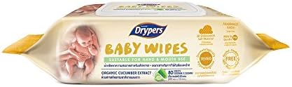 drypers baby wipes