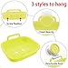 JOJO STYLE Multiple Plastic Soap Case Holder Container Box - With Gifts – Bathroom Soap Case – Macaron Yellow