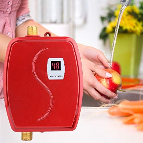 Haofy 電気タンクレス給湯器 ミニ 3400w 110v 温水器 電気給湯器 バスルーム インスタント温水器 洗濯 一定温度 超目玉 温水ヒーター レッド キッチン Haofy 電気タンクレス給湯器 ミニ 3400w 110v 温水器 電気給湯器 バスルーム インスタント温水器 洗濯 一定温度 超目玉 温水ヒーター レッド キッチン