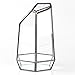 NCYP Small Glass Geometric Terrarium - 4.9 x 3.9 x 7.4 Inches Irregular Clear Planter Pot for Succulents, Cactus, Indoor Garden Tabletop Decoration, Centerpiece (No Plants, No Door)