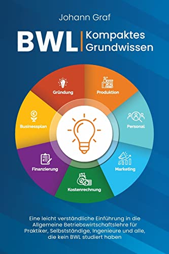 BWL - Kompaktes Grundwissen: Eine leicht verständliche Einführung in die Allgemeine Betriebswirtschaftslehre für Praktiker, Selbstständige, Ingenieure ... die kein BWL studiert haben (German Edition) at Amazon