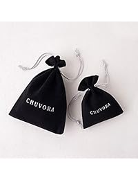 Plata de ley 925, Color Rojo y Negro, forma ovalada de vidrio de Murano veneciano Dangle soplado a mano gancho arete