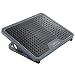 Eureka Ergonomic Tilt Adjustable Footrest with Massage Surface Under Desk, Black & Gray