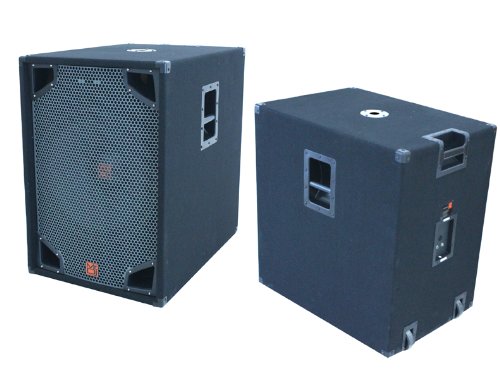 Mr. Dj COM18SUB Single 18-Inch 3000W Max Peak Momentary Power Portable Subwoofer System - Thumbnail 6