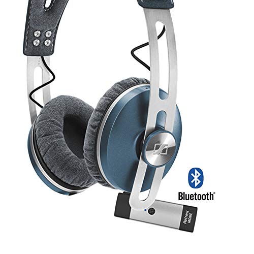 Airfrex Bluetooth Adapter Receiver with 2.5mm Jack for Sennheiser Momentum and Momentum 2.0 ON Ear and Over Ear Headphones, Sennheiser Momentum 2.0 Headphone Cable Cord Replacement Connector Converter