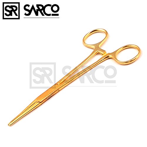 1 SARCO+SCISSORS+HEMOSTAT+STRAIGHT+STAINLESS