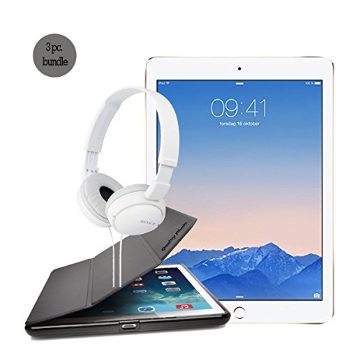 Apple Ipad Air 2 Gold 64gb Bundle with Case for Ipad Air 2 and Sony Headphone …
