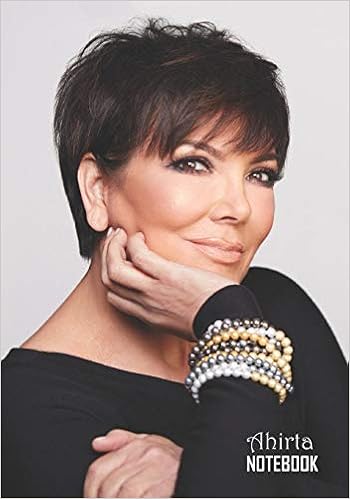 Notebook Kris Jenner Medium College Ruled Notebook 129 Pages