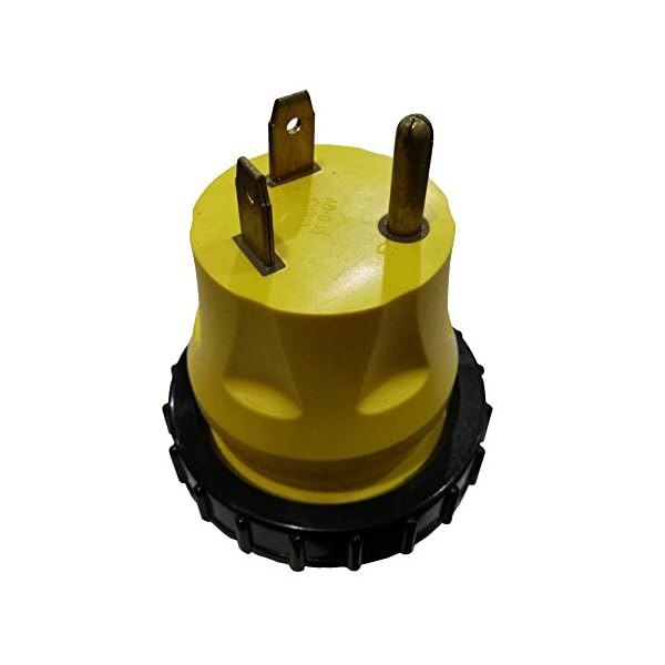 Parkworld-691692-Shore-Power-Adapter-RV-30A-TT-30P-male-to-Marine-30A-L5-30R-female-with-locking-ring
