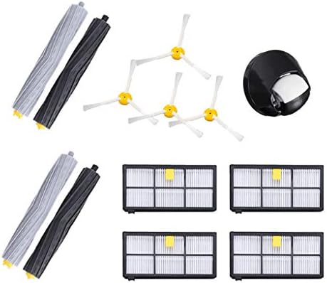 Ljnuanrg Brush Filters Side Brushes Accessories, for Irobot Roomba 860 870 880 Cleaner Sweeper Filters Bristle Brush