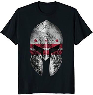 Washington DC Spartan Helmet T-Shirt