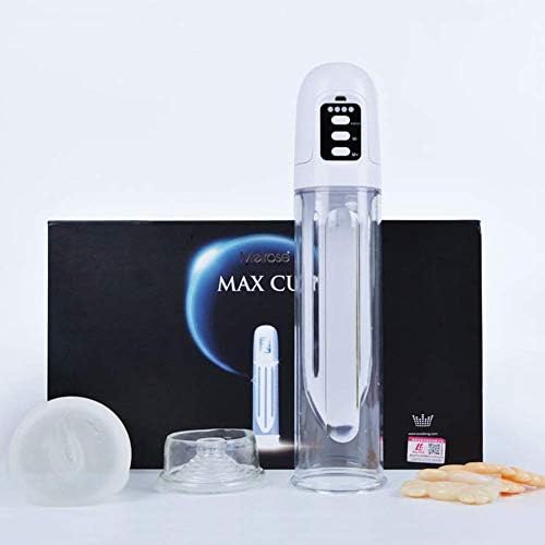 Msder Vacuum Pump Enlarger Electric Enhancer Automatic Extender Aid Powerful Automatic Electric Suction Pump (Color : White)