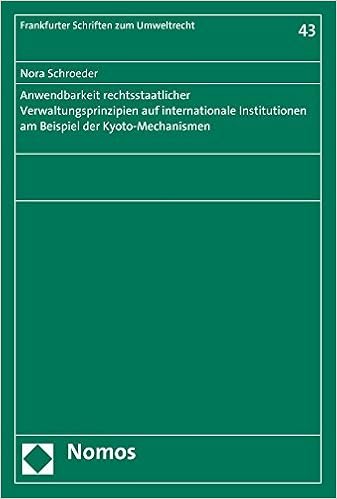 Anwendbarkeit Rechtsstaatlicher Verwaltungsprinzipien Auf