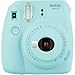 Fujifilm Instax Mini 9 Camera + 14 PC Instax Accessories kit Bundle, Includes; Instax Case + Album + Frames & Stickers + Lens Filters + More (Ice Blue)