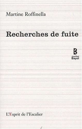 Recherches de fuite