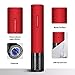 New Electric Wine Opener Rechargeable Automatic Corkscrew Wine Bottle Openers, Cordless Stainless Electric Corkscrew with Foil Cutter and USB Cable