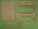 GameCraft Miniatures Painting Station - 34mm for GW, Citadel, Model Master, etc