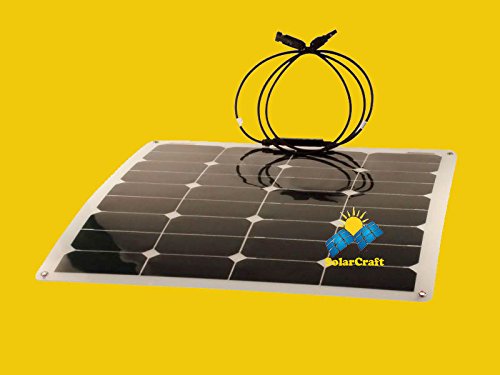 Solarzelle Silizium polycilicium Semi Flexible 50 Watt Panel Modul PV
