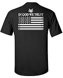 In God We Trust Shirt - Black - 2XL