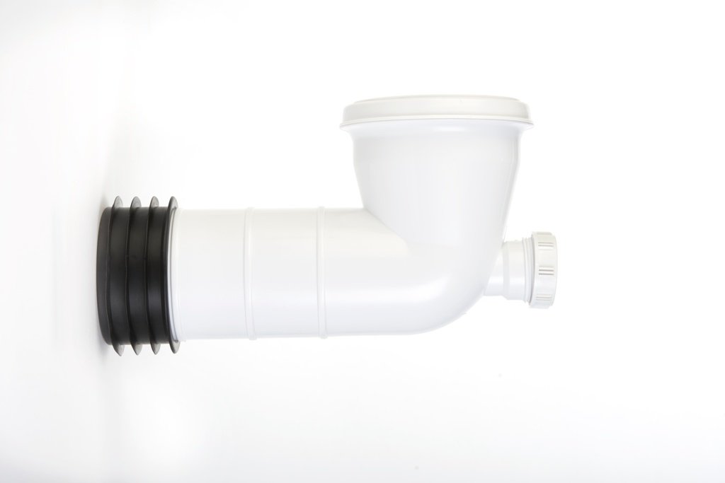 MaKe 90° Bend WC Pan Connector (1¼" Adapter)