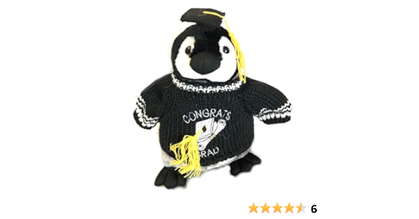 graduation penguin stuffed animal