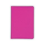 Samsill Fashion Portfolio for Women, Diamond Deboss Design, Junior Size Writing Pad, 5 x 8 inches (Pink)