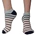 CozyWow Women's Low Cut Fashion Striped Casual Socks (5-Pack) 5Colors