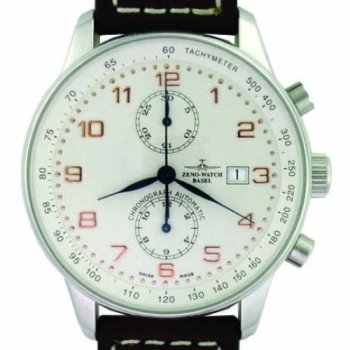 Zeno Master Pilot Chronograph Bi-Compax Replica Ref. P557 BVD RWWW