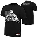 WWE Braun Strowman Get These Hands Youth Reflective T-Shirt Black Medium