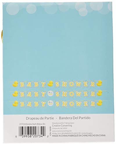 Creative Converting Rubber Ducky Baby Shower Letter Banner - //coolthings.us