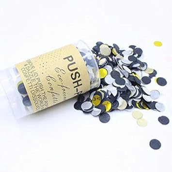Amazon Com Confetti 5pcs Set Push Pop Boy Girl Confetti Poppers