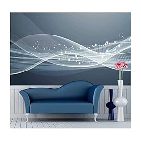 Large Wall Mural - Gorgeous Lines and Patterns | Self-Adhesive Vinyl Wallpaper/Removable Modern Decorating Wall Art - 66" x 96"