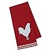 DII Rise and Shine Rooster Collection 100% Cotton Every Day Basic, Dishtowel Set, Rise and Shine 3 Piece (CAMZ35808)