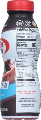 PREMIER PROTEIN SHAKE, COOKIES & CREAM, 30G PROTEIN, 1G SUGAR, 24 VITAMINS & MINERALS, NUTRIENTS TO SUPPORT IMMUNE HEALTH 11.5 FL OZ