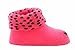 Nike Infant Baby Girl's Swoosh Pink Polka Dot Crib Shoes Booties Sz. 0-6 Months