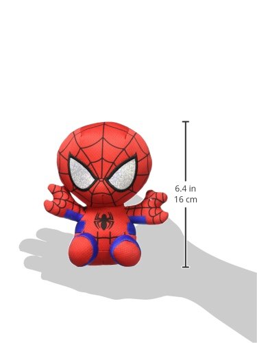 Ty Spiderman Plush, Red/blue, Regular