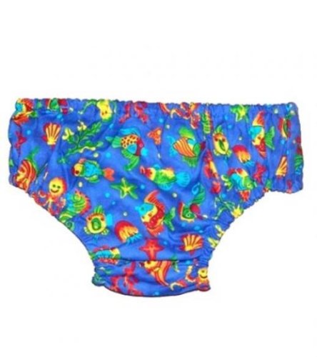 Swimsuit Diapers Machine Washable - Medium - Blue