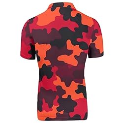 HUGS IDEA Camouflage T-Shirts for Men Lightweight